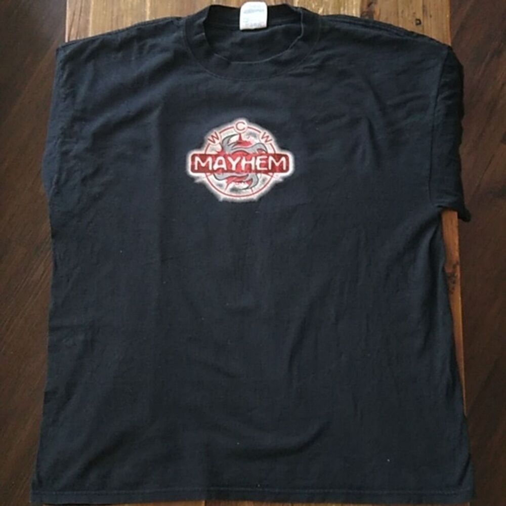 WCW mayhem unleashed vintage 2000 sz XL
